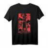 XVI THE TOWER Tarot Okkult Lucifer 666 Blackcraft Goth Satan T-Shirt - Mystisches Design für Esoterik- und Gothic-Fans