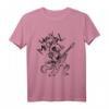 Heavy Metal Katze T-Shirt Geschenk für Katzen Gitarre Rocker – Originelles Metal Fan Shirt