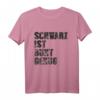 Schwarz ist bunt genug! Black Metal Goth Rock Emo Schwarzes T-Shirt – Lustiges Geschenk für Gothic, Punk & Heavy Metal Fans