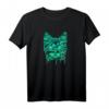 Katze Mumie Halloween Kostüm - Sad Aesthetic Edgy Streetwear T-Shirt für Goth & EGirl Fans im Vintage Vaporwave & Grunge Look