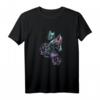 Flowers Skull Butterflies Gothic T-Shirt – Originelles Geschenk für Künstler, Halloween-Partygänger und Schädel-Design-Liebhaber