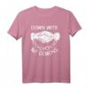 Down With My Demons Deal Handshake - Goth T-Shirt für Dark Metal Festivals & Anti-Establishment Mode