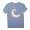 Pastel Moon Goth Vaporwave T-Shirt – Trendiges Streetwear im Gothic- und Pastel-Design, Hochwertig & Langlebig