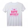 Yami Kawaii Hate Myself Pastel Goth T-Shirt – Perfektes Geschenk für Harajuku & Aesthetic Anime Fans