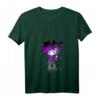 Damen HapOwl Edgy Kitty Hut Scene Kid Emo Alt Goth T-Shirt mit V-Ausschnitt - Kawaii, Gothic & Y2K Stil