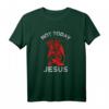 Lustiges Satan T-Shirt - Nicht Heute Jesus Meme, Ironisch & Rebellisch gegen Mainstream & Religion