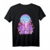 Kawaii Pastell Gothic Cryptid Mothman T-Shirt – Niedliches, Gruseliges Design für Frauen, Perfect für Gothic- und Nu Goth-Liebhaber, Weihnachten & Geschenke