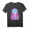 Kawaii Pastell Gothic Cryptid Mothman T-Shirt – Niedliches, Gruseliges Design für Frauen, Perfect für Gothic- und Nu Goth-Liebhaber, Weihnachten & Geschenke