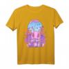 Kawaii Pastell Gothic Cryptid Mothman T-Shirt – Niedliches, Gruseliges Design für Frauen, Perfect für Gothic- und Nu Goth-Liebhaber, Weihnachten & Geschenke