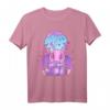 Kawaii Pastell Gothic Cryptid Mothman T-Shirt – Niedliches, Gruseliges Design für Frauen, Perfect für Gothic- und Nu Goth-Liebhaber, Weihnachten & Geschenke