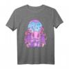 Kawaii Pastell Gothic Cryptid Mothman T-Shirt – Niedliches, Gruseliges Design für Frauen, Perfect für Gothic- und Nu Goth-Liebhaber, Weihnachten & Geschenke