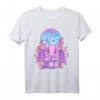 Kawaii Pastell Gothic Cryptid Mothman T-Shirt – Niedliches, Gruseliges Design für Frauen, Perfect für Gothic- und Nu Goth-Liebhaber, Weihnachten & Geschenke