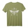 Moon Phases Moth Occult Rose Witchcraft Magic T-Shirt – Gothic, Esoteric & Spirituelle Geschenkidee für Witchcraft, Tarot & Magie Fans