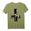 Brennende Kirche Okkult Satan umgedrehtes Kreuz Gothic Goth T-Shirt – Dunkle Mode für Satan-, Hexen- und Okkult-Fans
