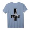 Brennende Kirche Okkult Satan umgedrehtes Kreuz Gothic Goth T-Shirt – Dunkle Mode für Satan-, Hexen- und Okkult-Fans