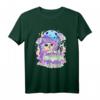 Kawaii Pastell Goth Niedliches und Unheimliches Katzen Hexen T-Shirt – Perfekt für Halloween, Otaku und Gothic Fans