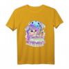 Kawaii Pastell Goth Niedliches und Unheimliches Katzen Hexen T-Shirt – Perfekt für Halloween, Otaku und Gothic Fans