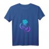 Damen Pastell Goth T-Shirt mit Hexerei Rose & Wicca Motiv - Okkulte Gothic Mode für Halloween, Festivals & Gothic-Lifestyle