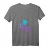 Damen Pastell Goth T-Shirt mit Hexerei Rose & Wicca Motiv - Okkulte Gothic Mode für Halloween, Festivals & Gothic-Lifestyle