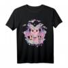 Pastell-Goth Krampus Katze T-Shirt - Niedliches Gruseliges Gothic-Design für Nu-Goth, Anime-, Bubble-Goth- & Cosplay-Fans