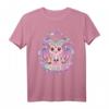 Pastell-Goth Krampus Katze T-Shirt - Niedliches Gruseliges Gothic-Design für Nu-Goth, Anime-, Bubble-Goth- & Cosplay-Fans