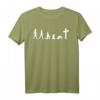 Evolution Jesus Christus Christen Geschenk T-Shirt - Faith Hope Love Motiv für Gläubige, Gottesdienst & Geburtstag