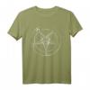 Satanic Pentagramm T-Shirt mit Sigil of Baphomet – Okkultes Satanic Design, perfekt für Halloween & dunkle Spiritualität