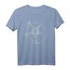 Satanic Pentagramm T-Shirt mit Sigil of Baphomet – Okkultes Satanic Design, perfekt für Halloween & dunkle Spiritualität