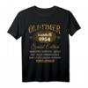 Lustiges 70. Geburtstag T-Shirt für Mann und Frau - Witzige Geschenkidee & Dekoration für den 70. Geburtstag 1954