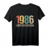 Lustiges 38. Geburtstag T-Shirt für Mann und Frau - Witzige Geschenkidee & Deko für den 38. Geburtstag 1986