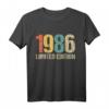 Lustiges 38. Geburtstag T-Shirt für Mann und Frau - Witzige Geschenkidee & Deko für den 38. Geburtstag 1986