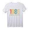 Lustiges 38. Geburtstag T-Shirt für Mann und Frau - Witzige Geschenkidee & Deko für den 38. Geburtstag 1986