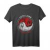Kampfkunst Luta Livre T-Shirt mit Yin Yang Grafik – Vintage Zugkampf Design, perfekt für Trainer, Meister & Fans zum Geburtstag, Vatertag & Training