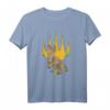 Magic: The Gathering Dinosaur Cat Logo T-Shirt - Offiziell Lizenzierte Gaming Kleidung für Fans