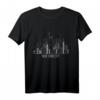 New York City Skyline & Freiheitsstatue Silhouette T-Shirt – Perfektes Geschenk für Stadtliebhaber & USA-Fans