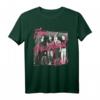Breakfast Club Pink Text Group Photograph T-Shirt - Offiziell lizenziertes Film- und Gruppenshirt für Fans