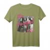 Breakfast Club Pink Text Group Photograph T-Shirt - Offiziell lizenziertes Film- und Gruppenshirt für Fans