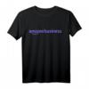 HapOwl T-Shirt mit violettem Logo - Klassisch geschnitten, hochwertig, ideales Geschenk für Männer zum Jubiläum