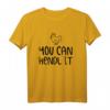 HapOwl T-Shirt - Klassisch geschnitten mit doppeltem Saum für Männer, stilvolles Geburtstagsgeschenk