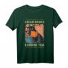 Bunny That's What I Do I Read Books And I Know Things T-Shirt – Lustiges Katzen- und Buchliebhaber-Shirt zum Geburtstag oder Geschenk