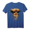 Lustiges Sixpack Waschbrettbauch Funshirt für Junggesellen – Perfekt für Partys, Halloween & Strand