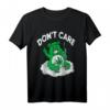 Bär mit Joint T-Shirt | Kiffer Weed Gras Don't Care 420 - Humorvolles Geschenk für Cannabis-Fans, Legalisierungsbefürworter & 420 Freunde