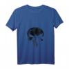 Marvel Punisher Black Paint Splatter Skull T-Shirt mit V-Ausschnitt - Offiziell lizenziertes Marvel Streetwear-Design