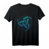 Viking Keltische Knoten Triple Horn von Odin T-Shirt – Spirituelles Design für Wikinger, Pagans, Kelten, Meditation & Yoga