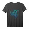 Viking Keltische Knoten Triple Horn von Odin T-Shirt – Spirituelles Design für Wikinger, Pagans, Kelten, Meditation & Yoga