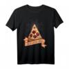 In Pizza we trust I Pizza Illuminati Liebe T-Shirt – Lustiges Geschenk für Pizzaliebhaber zum Geburtstag, Weihnachten & mehr