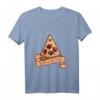 In Pizza we trust I Pizza Illuminati Liebe T-Shirt – Lustiges Geschenk für Pizzaliebhaber zum Geburtstag, Weihnachten & mehr