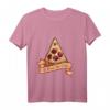 In Pizza we trust I Pizza Illuminati Liebe T-Shirt – Lustiges Geschenk für Pizzaliebhaber zum Geburtstag, Weihnachten & mehr