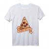 In Pizza we trust I Pizza Illuminati Liebe T-Shirt – Lustiges Geschenk für Pizzaliebhaber zum Geburtstag, Weihnachten & mehr