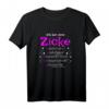 Ich bin eine Zicke Girl Zicken T-Shirt - Lustiges Spruchshirt als Geschenkidee für Frauen und Kinder zu Festen